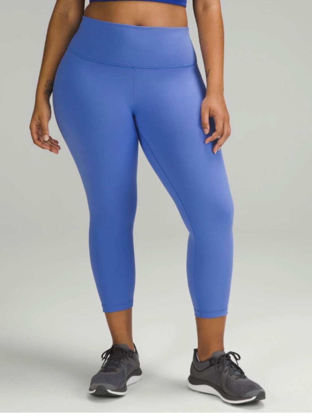Lululemon Wunder Train High-Rise Crop 23" Wild Indigo